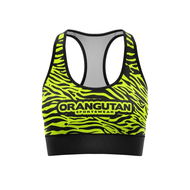 WIZUALIZACJA TOP DAMSKI ZEBRA NEONOWY ŻÓŁTY ORANGUTAN KOLEKCJA DAMSKA PRZÓD.png