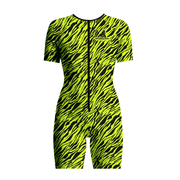 WIZUALIZACJA KOMBINEZON DAMSKI KRÓTKI ZEBRA 2 NEONOWY ŻÓŁTY PRZÓD.png